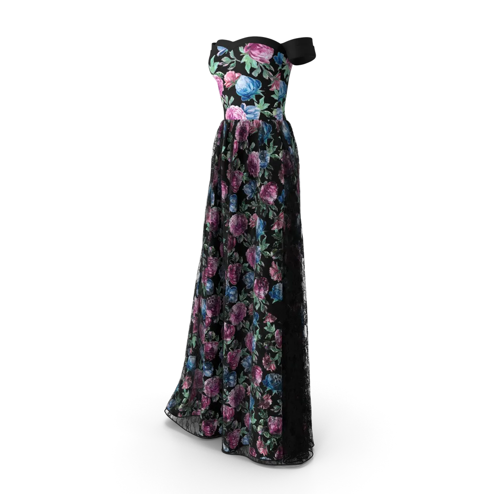 Black Women's Gown