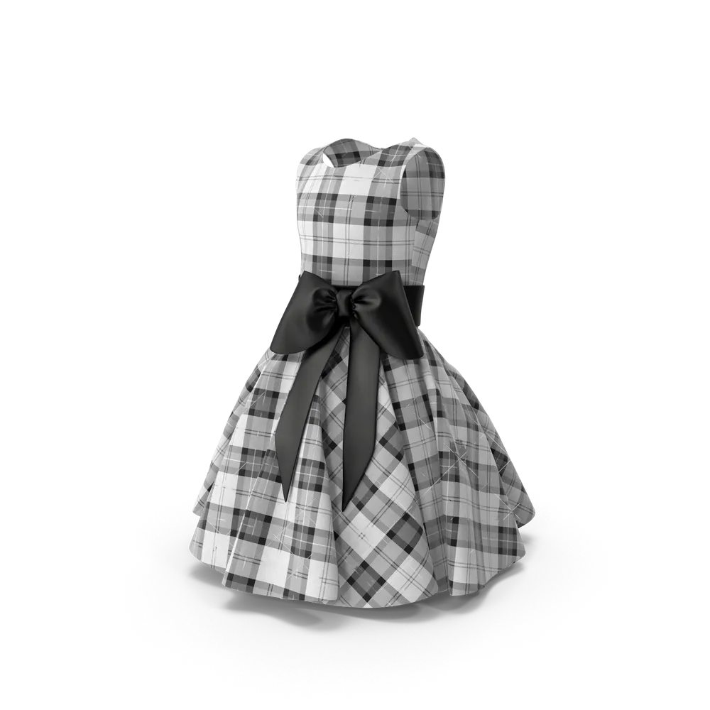 Tartan-Kleid