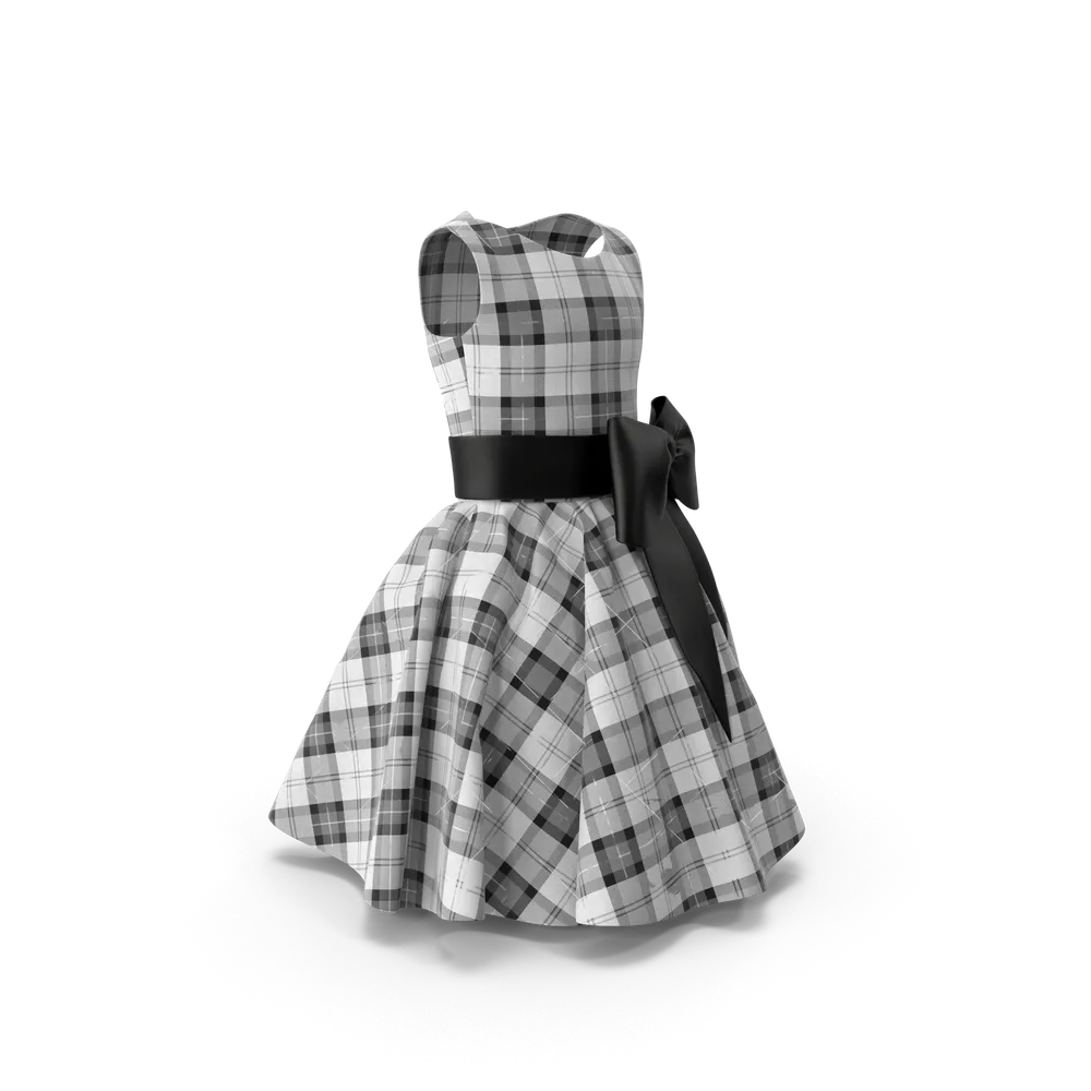 Tartan-Kleid