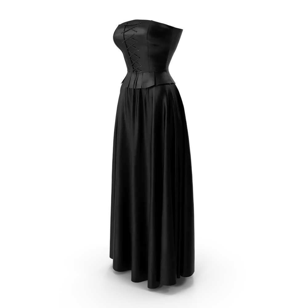Corset With Black Skirt
