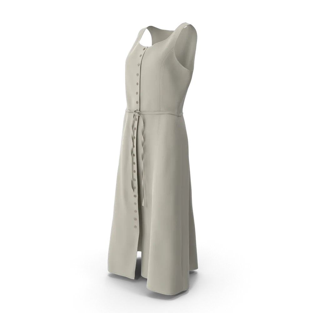 Graues Kleid