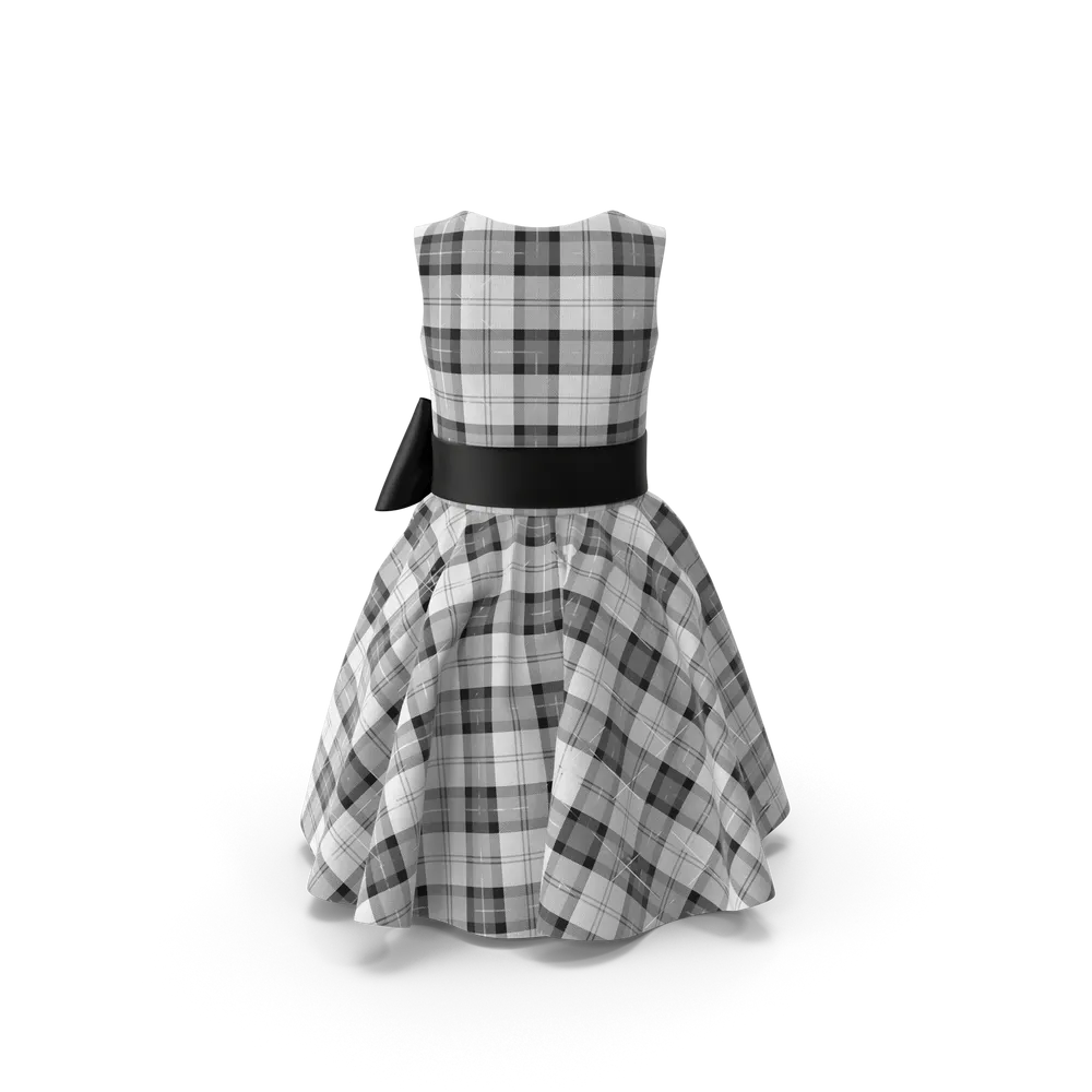 Tartan-Kleid