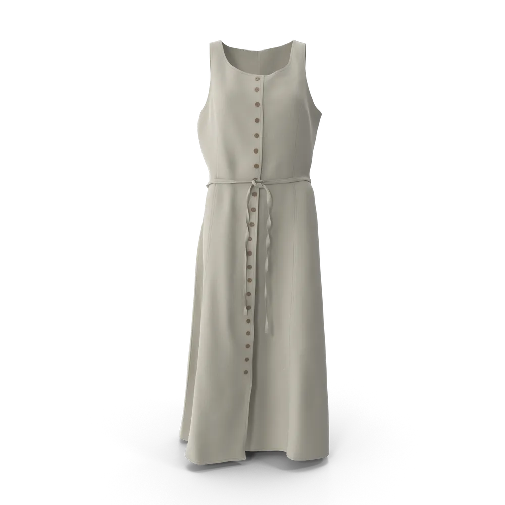 Graues Kleid