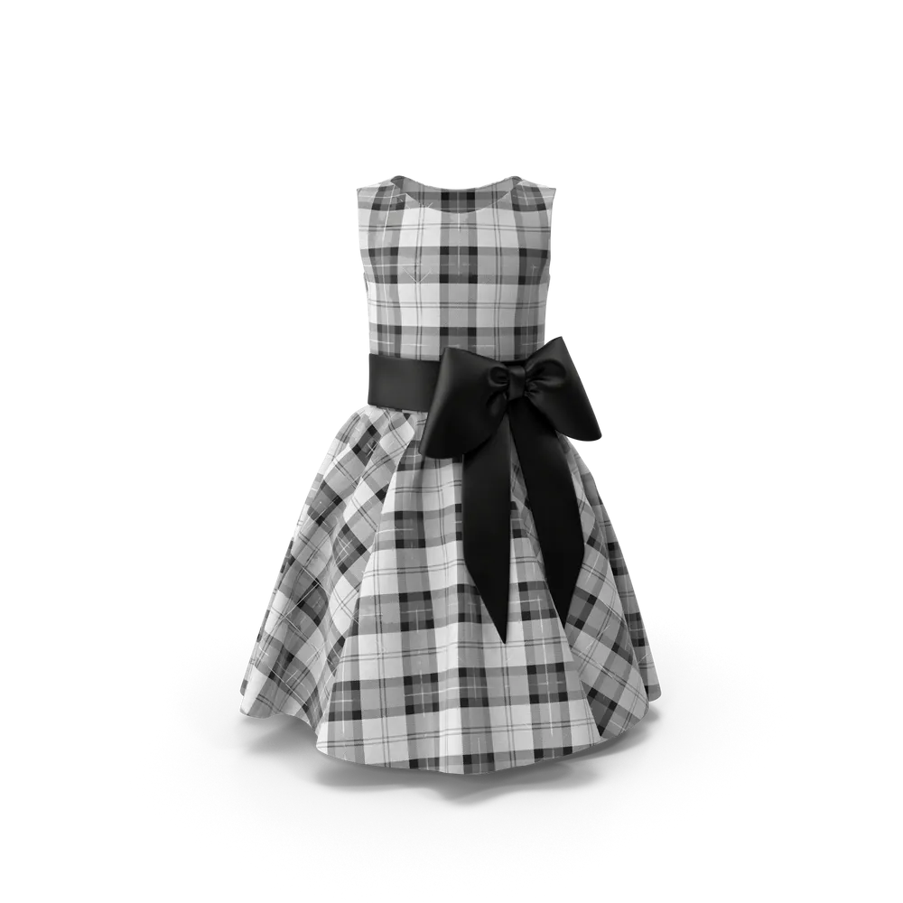 Tartan-Kleid
