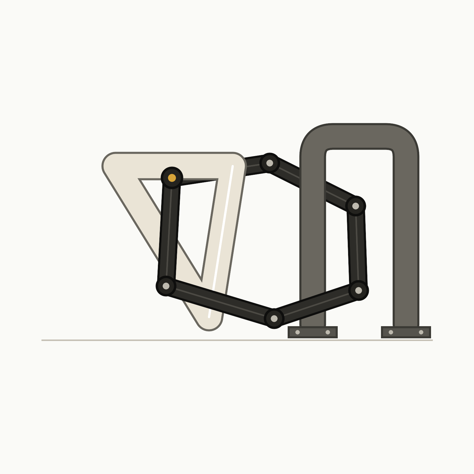 SecureFold 90 folding lock