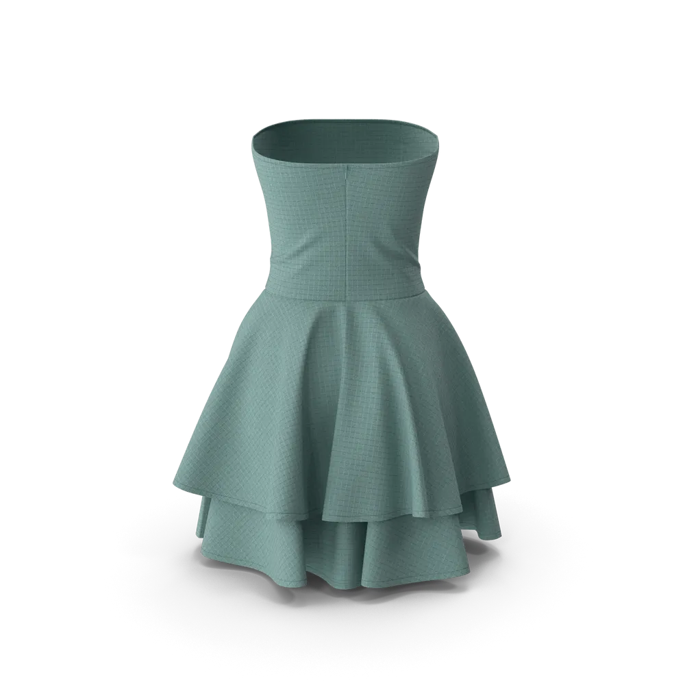 Kurzes Kleid